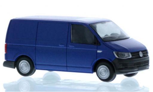 Volkswagen T6 1/87 Rietze Kasten blue court- empattement diecast model cars