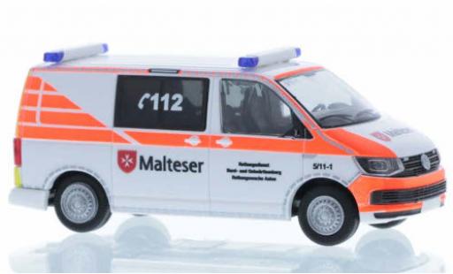Volkswagen T6 1/87 Rietze Malteser Aalen court- empattement diecast model cars