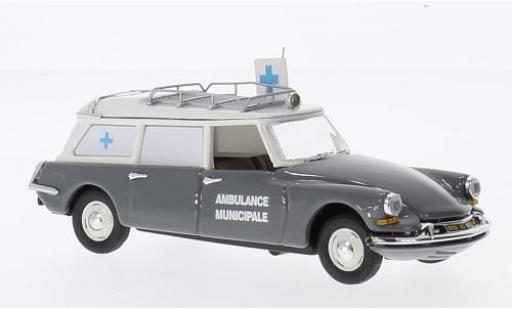 Diecast model cars Citroen DS 1/43 Rio 19 Break grey/beige Ambulance Municipale 1962 Citroen DS 1/43 Rio 19 Break grey/beige Ambulance Municipale 1962 diecast model cars