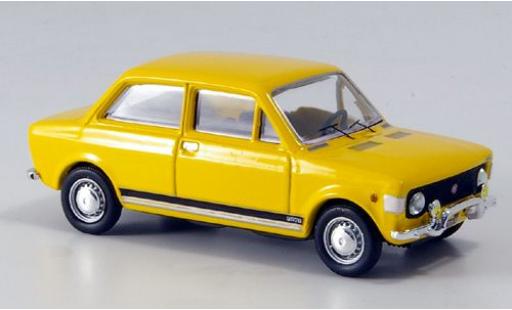 Diecast model cars Fiat 128 1/43 Rio Rally yellow 1971 sans Vitrine Fiat 128 1/43 Rio Rally yellow 1971 sans Vitrine diecast model cars
