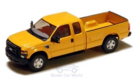 Diecast model cars Ford F-250 1/87 River Point XLT Super Cab yellow 2008 Ford F-250 1/87 River Point XLT Super Cab yellow 2008 diecast model cars