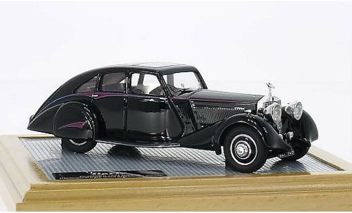 Rolls Royce Phantom Continental 1/43 Ilario II Park Ward Streamline Saloon black 1934 diecast model cars
