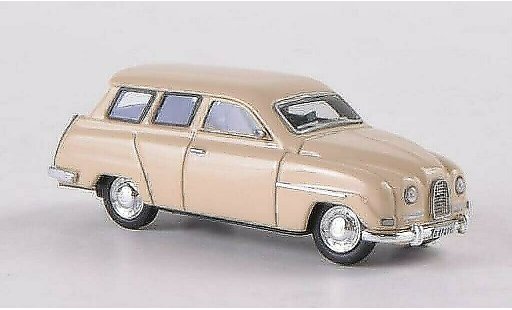Saab 95 Base 1/87 Neo beige diecast model cars