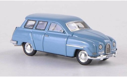 Saab 95 Base 1/87 Neo bluegrey diecast model cars