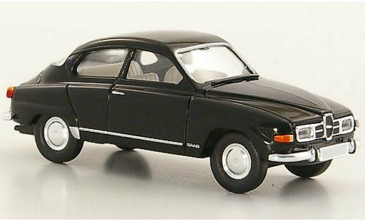 Saab 96 Base 1/87 Brekina black diecast model cars