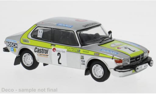Diecast model cars Saab 99 EMS Boucles de Spa 1976 #2 S.Blomqvist/H.Sylvan 1/43 IXO