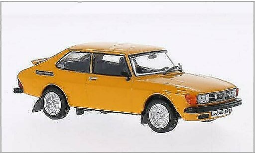 Saab 99 Turbo 1/43 WhiteBox Combi Coupe orange 1977 diecast model cars
