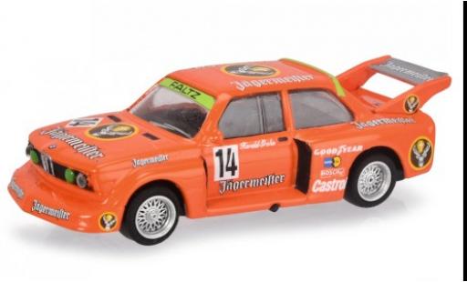 Diecast model cars Bmw 320 1/87 Schuco i (E21) Gruppe 5 No.14 Faltz Jägermeister DRM 1977 H.Grohs Bmw 320 1/87 Schuco i (E21) Gruppe 5 No.14 Faltz Jägermeister DRM 1977 H.Grohs diecast model cars