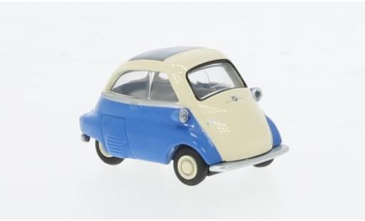 Bmw Isetta 1/64 Schuco 250 blau/beige 1:64 diecast model cars
