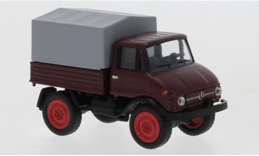Diecast model cars Mercedes Unimog 1/87 Schuco U406 red avec toile Mercedes Unimog 1/87 Schuco U406 red avec toile diecast model cars