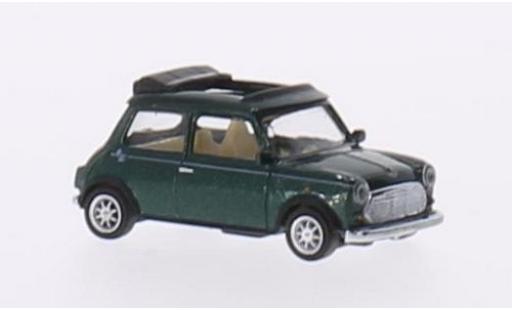 Diecast model cars Mini Cooper 1/87 Schuco metallic green Faltdach geöffnet Mini Cooper 1/87 Schuco metallic green Faltdach geöffnet diecast model cars