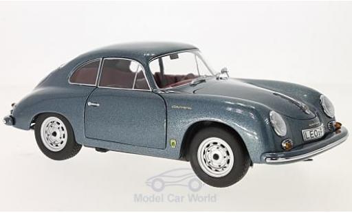 Diecast model cars Porsche 356 A 1/18 Schuco A Carrera Coupe metallic blue 70 Jahre Porsche 356 A 1/18 Schuco A Carrera Coupe metallic blue 70 Jahre diecast model cars
