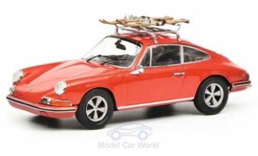 Diecast model cars Porsche 911 1/43 Schuco S red mit Skiträger Porsche 911 1/43 Schuco S red mit Skiträger diecast model cars
