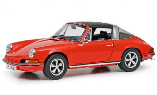 Diecast model cars Porsche 911 1/18 Schuco S Targa orange 1973 Porsche 911 1/18 Schuco S Targa orange 1973 diecast model cars