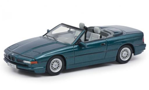 Bmw 850 1/43 Schuco Ci Cabriolet metallic green diecast model cars