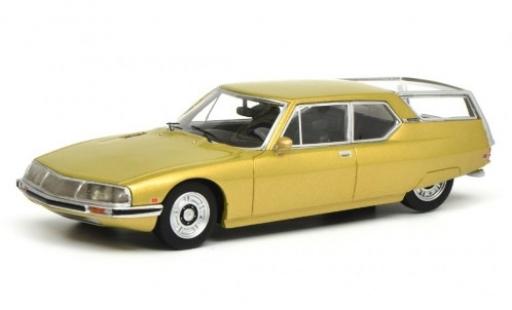 Diecast model cars Citroen SM 1/18 Schuco Shooting Brake gold 1970 Citroen SM 1/18 Schuco Shooting Brake gold 1970 diecast model cars