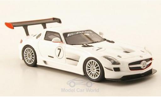 Diecast model cars Mercedes SLS 1/43 Schuco AMG GT3 No.7 2010 Mercedes SLS 1/43 Schuco AMG GT3 No.7 2010 diecast model cars