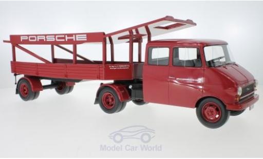 Opel Blitz 1/18 Schuco Renntransporter Porsche diecast model cars