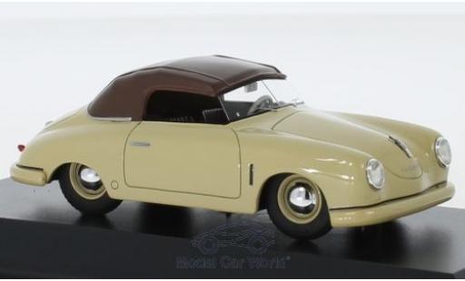 Diecast model cars Porsche 356 1/43 Schuco Gmünd Cabriolet beige/brown Porsche 356 1/43 Schuco Gmünd Cabriolet beige/brown diecast model cars