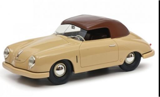 Diecast model cars Porsche 356 1/18 Schuco Gmünd Cabriolet beige/brown 1950 Porsche 356 1/18 Schuco Gmünd Cabriolet beige/brown 1950 diecast model cars