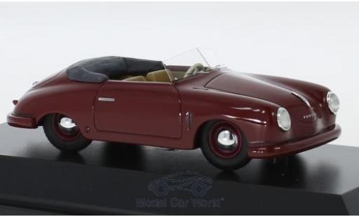 Diecast model cars Porsche 356 1/43 Schuco Gmünd Cabriolet red 1948 Porsche 356 1/43 Schuco Gmünd Cabriolet red 1948 diecast model cars
