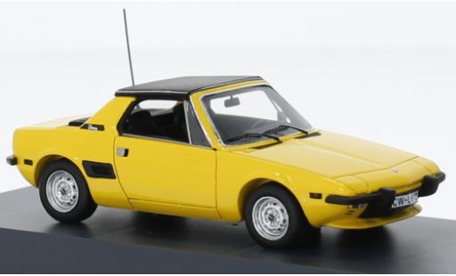 Diecast model cars Fiat X 1/9 1/43 Schuco ProR yellow 1972 Fiat X 1/9 1/43 Schuco ProR yellow 1972 diecast model cars