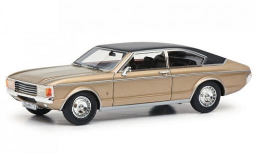 Diecast model cars Ford Granada 1/43 Schuco Schuco / Pro.R MKI Coupe metallic beige/black 1974 Ford Granada 1/43 Schuco Schuco / Pro.R MKI Coupe metallic beige/black 1974 diecast model cars