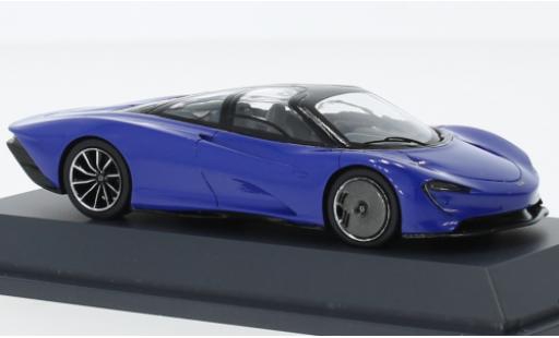 Diecast model cars McLaren Speedtail 1/43 Schuco ProR SpeedTail blue 2020 McLaren Speedtail 1/43 Schuco ProR SpeedTail blue 2020 diecast model cars