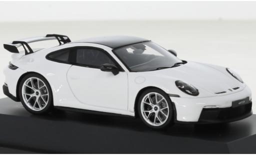 Diecast model cars Porsche 992 GT3 1/43 Schuco 911  white Porsche 992 GT3 1/43 Schuco 911  white diecast model cars