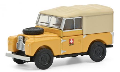 Diecast model cars Land Rover 88 1/87 Schuco RHD PTT (CH) Land Rover 88 1/87 Schuco RHD PTT (CH) diecast model cars
