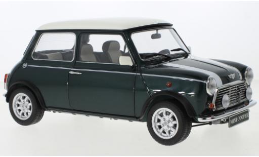 Diecast model cars Mini Cooper 1/12 Schuco metallise green foncé/beige clair Mini Cooper 1/12 Schuco metallise green foncé/beige clair diecast model cars