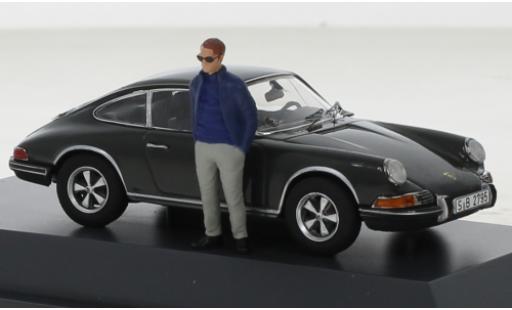 Diecast model cars Porsche 911 1/43 Schuco S grey 1971 Porsche 911 1/43 Schuco S grey 1971 diecast model cars