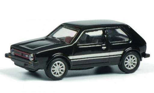 Diecast model cars Volkswagen Golf 1/87 Schuco I GTI black/Dekor Volkswagen Golf 1/87 Schuco I GTI black/Dekor diecast model cars