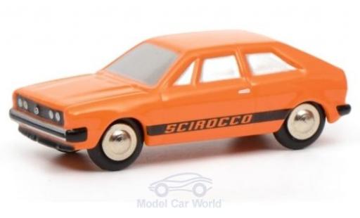 Diecast model cars Volkswagen Scirocco 1/90 Schuco I orange Volkswagen Scirocco 1/90 Schuco I orange diecast model cars