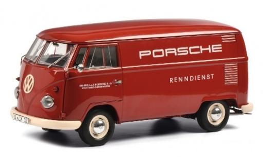 Diecast model cars Volkswagen T1 1/18 Schuco Kasten Porsche Renndienst Volkswagen T1 1/18 Schuco Kasten Porsche Renndienst diecast model cars