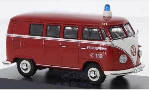 Diecast model cars Volkswagen T1 1/43 Schuco b Bus Feuerwehr Volkswagen T1 1/43 Schuco b Bus Feuerwehr diecast model cars