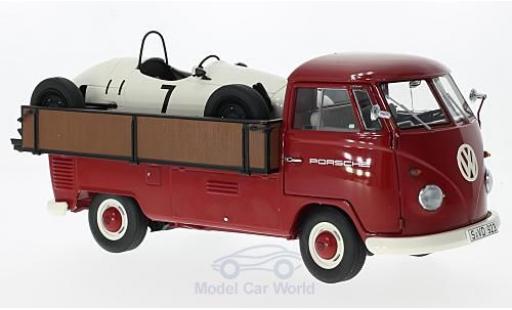Diecast model cars Volkswagen T1 B 1/18 Schuco b Westfalia Pritsche Porsche mit Ladegut Formel Vau Rennwagen Volkswagen T1 B 1/18 Schuco b Westfalia Pritsche Porsche mit Ladegut Formel Vau Rennwagen diecast model cars
