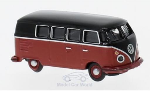 Diecast model cars Volkswagen T1 B 1/87 Schuco c Bus black/red Volkswagen T1 B 1/87 Schuco c Bus black/red diecast model cars
