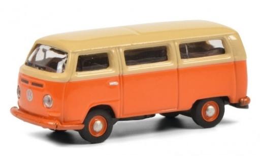 Diecast model cars Volkswagen T2 1/87 Schuco a Bus orange/beige Volkswagen T2 1/87 Schuco a Bus orange/beige diecast model cars