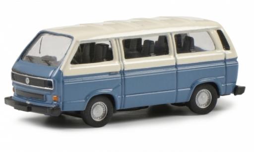 Diecast model cars Volkswagen T3 1/87 Schuco b Bus L blue/beige Volkswagen T3 1/87 Schuco b Bus L blue/beige diecast model cars