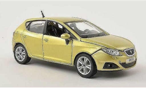 Seat Ibiza Base 1/24 Burago (6J) yellow-green 5-Turer diecast model cars
