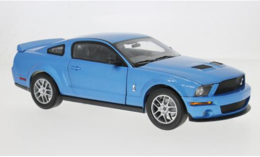 Shelby GT 1/18 Shelby Collectibles 500 blau 2007 1:18