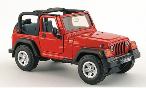 Jeep Wrangler 1/32 Siku red diecast model cars