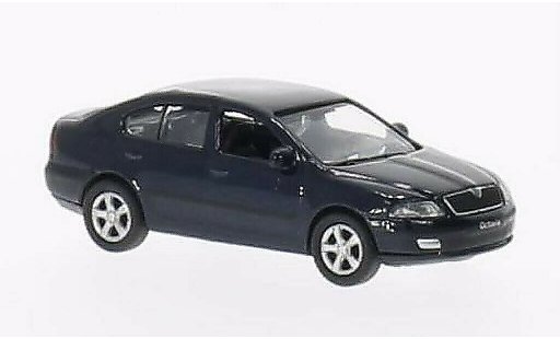 Skoda Octavia Base 1/87 Welly blue diecast model cars