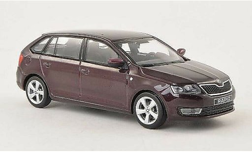 Skoda Rapid Spaceback ACE 1/43 Abrex Spaceback red 2013 diecast model cars