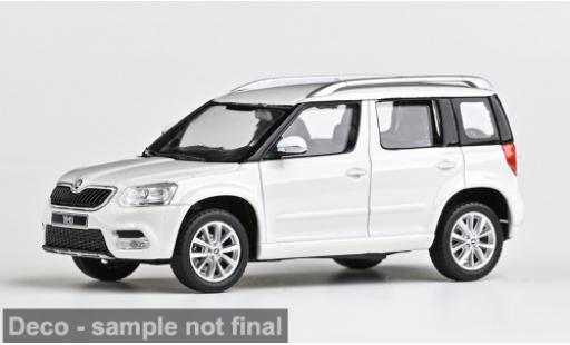 Skoda Yeti 1/43 Abrex FL weiss 2013 1:43 diecast model cars