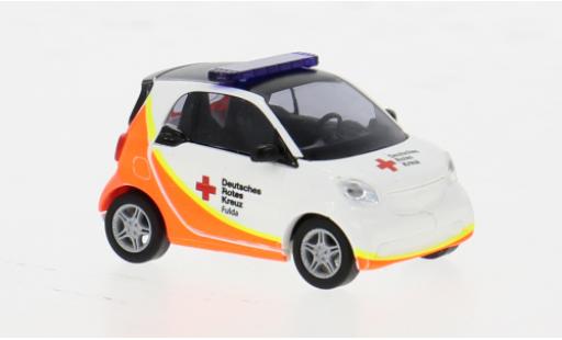 Diecast model cars Smart ForTwo 1/87 Busch Fortwo DRK Fulda 1:87 Smart ForTwo 1/87 Busch Fortwo DRK Fulda 1:87 diecast model cars