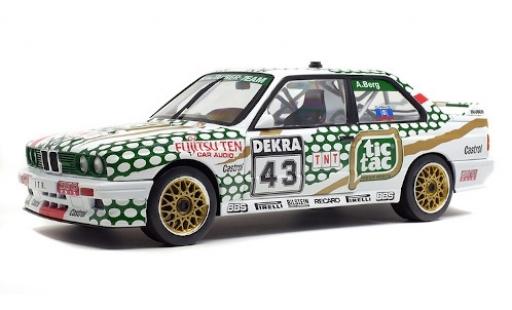 Bmw M3 1/18 Solido (E30) No.43 Tauber Tic Tac DTM 1991 A.Berg diecast model cars