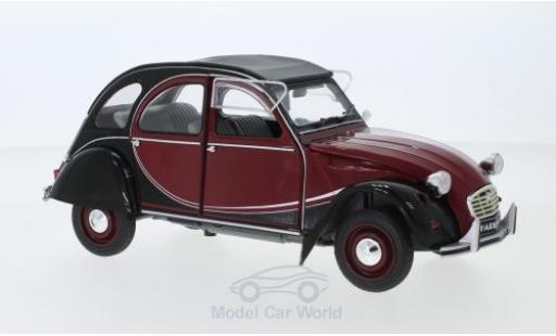 Diecast model cars Citroen 2CV 1/18 Solido 6 Charleston red/black 1982 Citroen 2CV 1/18 Solido 6 Charleston red/black 1982 diecast model cars