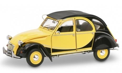 Diecast model cars Citroen 2CV 1/18 Solido 6 Charlston yellow/black Citroen 2CV 1/18 Solido 6 Charlston yellow/black diecast model cars